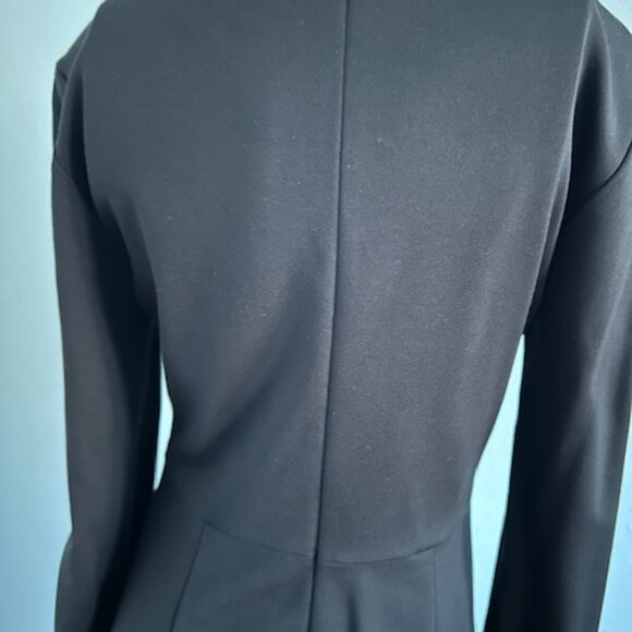 Theory Winsteen SS Mireena Ponte Knit Long Sleeve Knee Length Dress Sz 10 - Picture 6 of 6